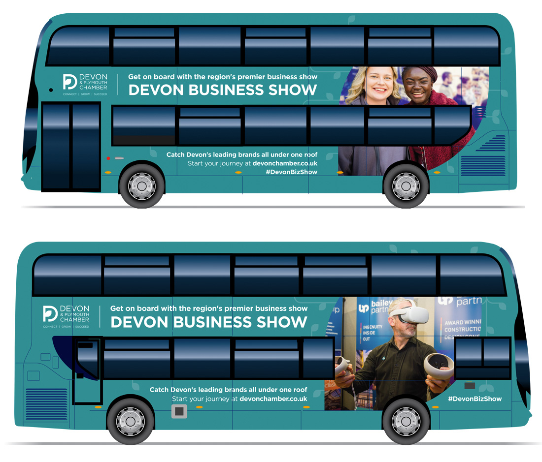 devon-chamber-bus-2 Visual mockups of the bus with branded graphics